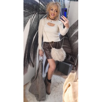 Shorts in similpelle | Giuditta