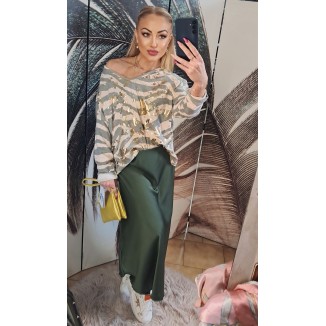 Gonna lunga in raso | Serena