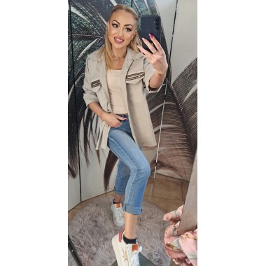 Maxi camicia stile militare | Denise