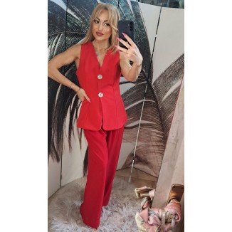 Completo elegante pantalone...