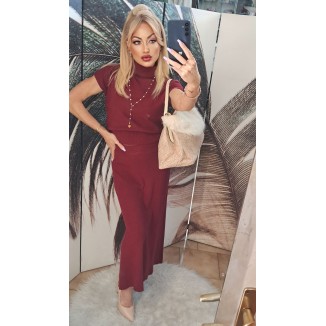 Completo in lana gonna e...