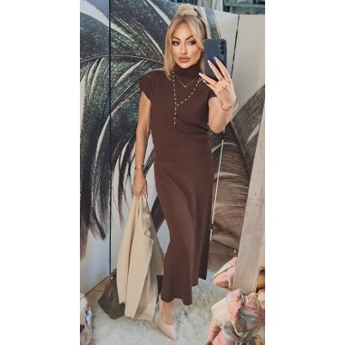 Completo in lana gonna e mini pull |