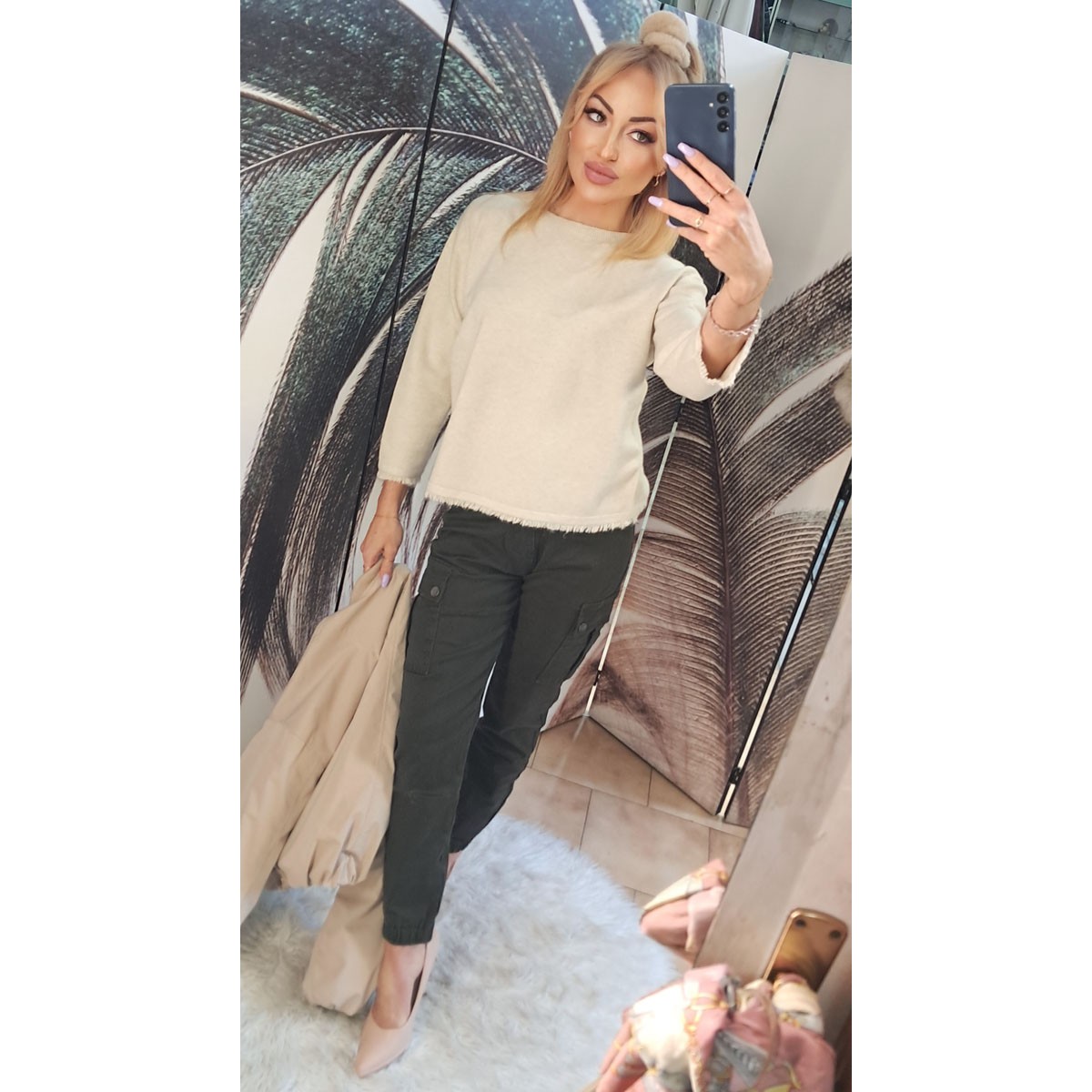 Cargo cotone elasticizzato | Charlie