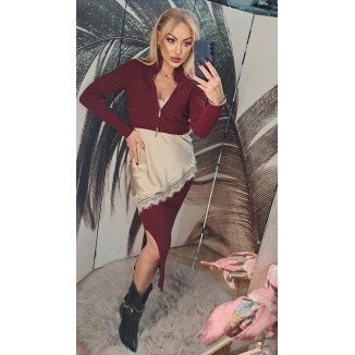 Canotta in viscosa con pizzo | Denise