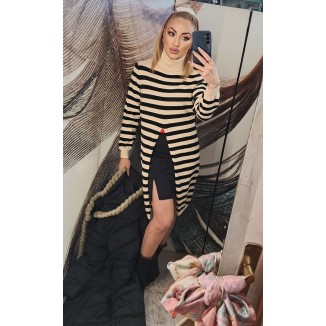 Maxi pull a righe | Jennifer