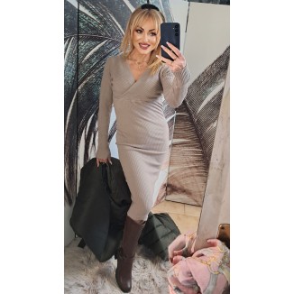 Abito lungo misto lana | Mary