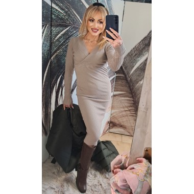 Abito lungo misto lana | Mary