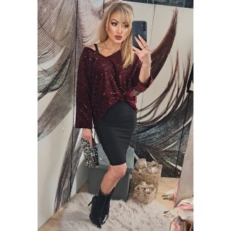 Maglioncino glitter con fiocco | Jolly