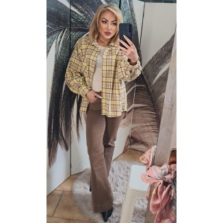 Camicia fantasia a quadri | Lucy