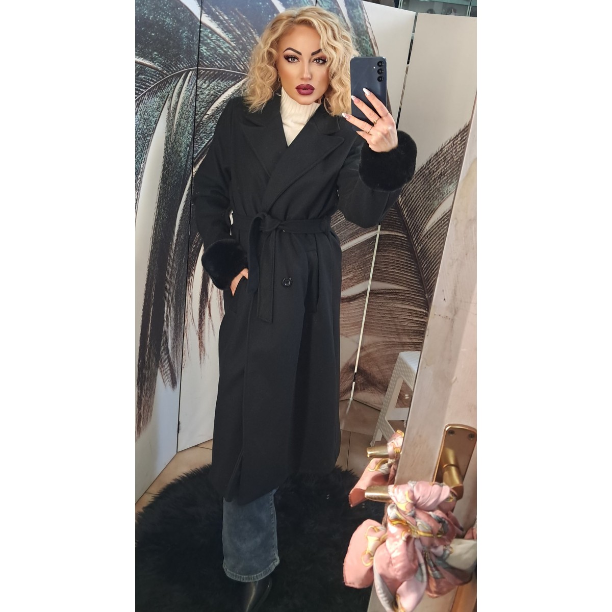 Cappotto lungo in caldo panno | Giulia