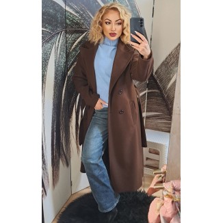 Cappotto lungo in caldo panno | Giulia