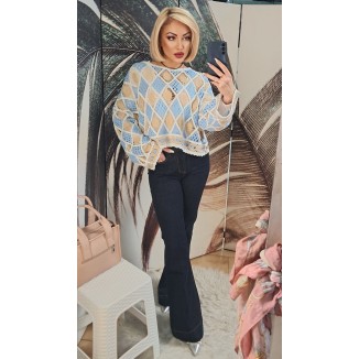 Maglioncino di cotone a...