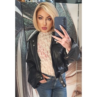 Bomber similpelle | Marika