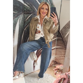 Bomber similpelle | Marika