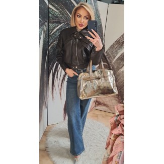 Bomber similpelle | Marika