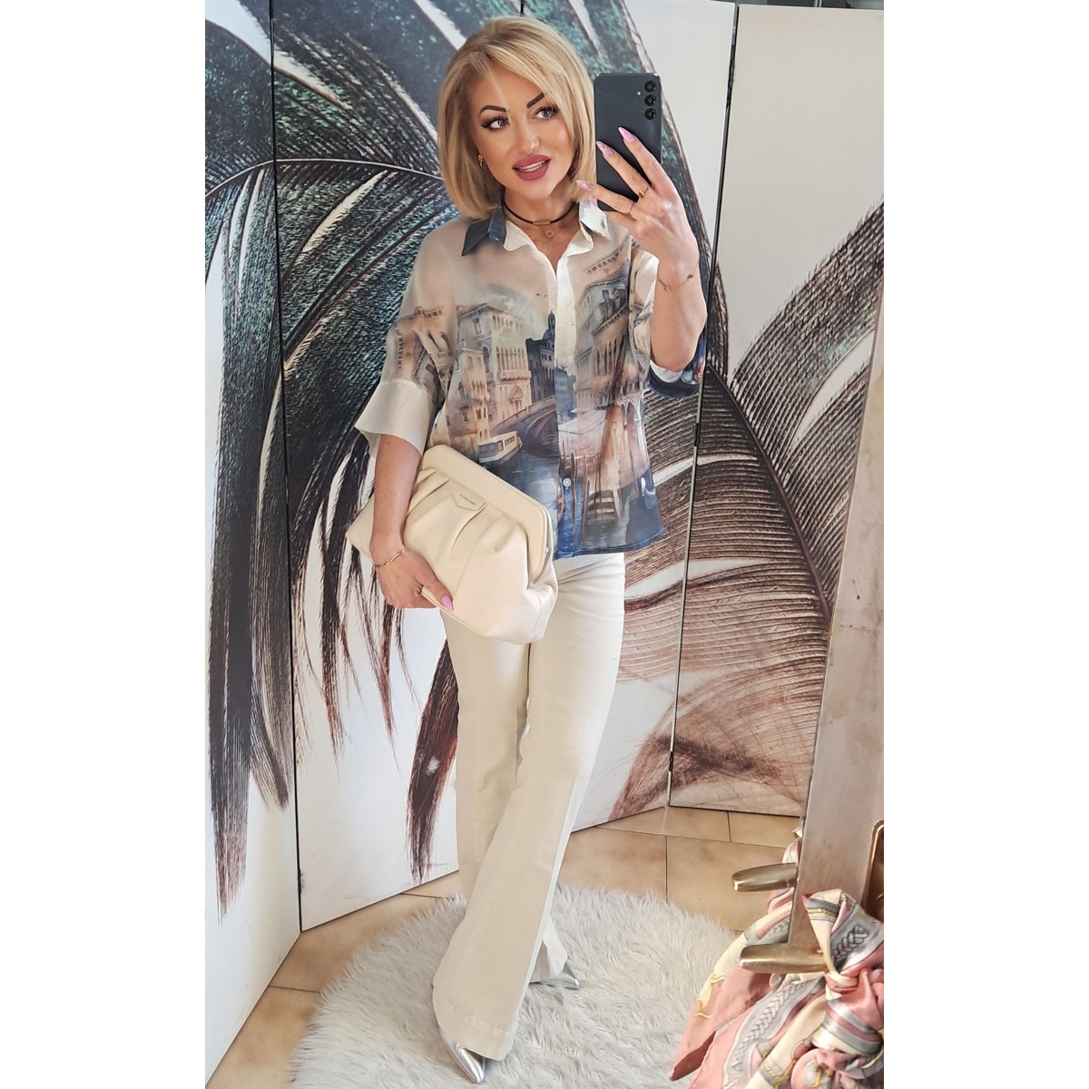Camicia estiva a fantasia | Luisa