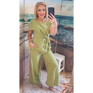 Tailleur estivo di cotone|...