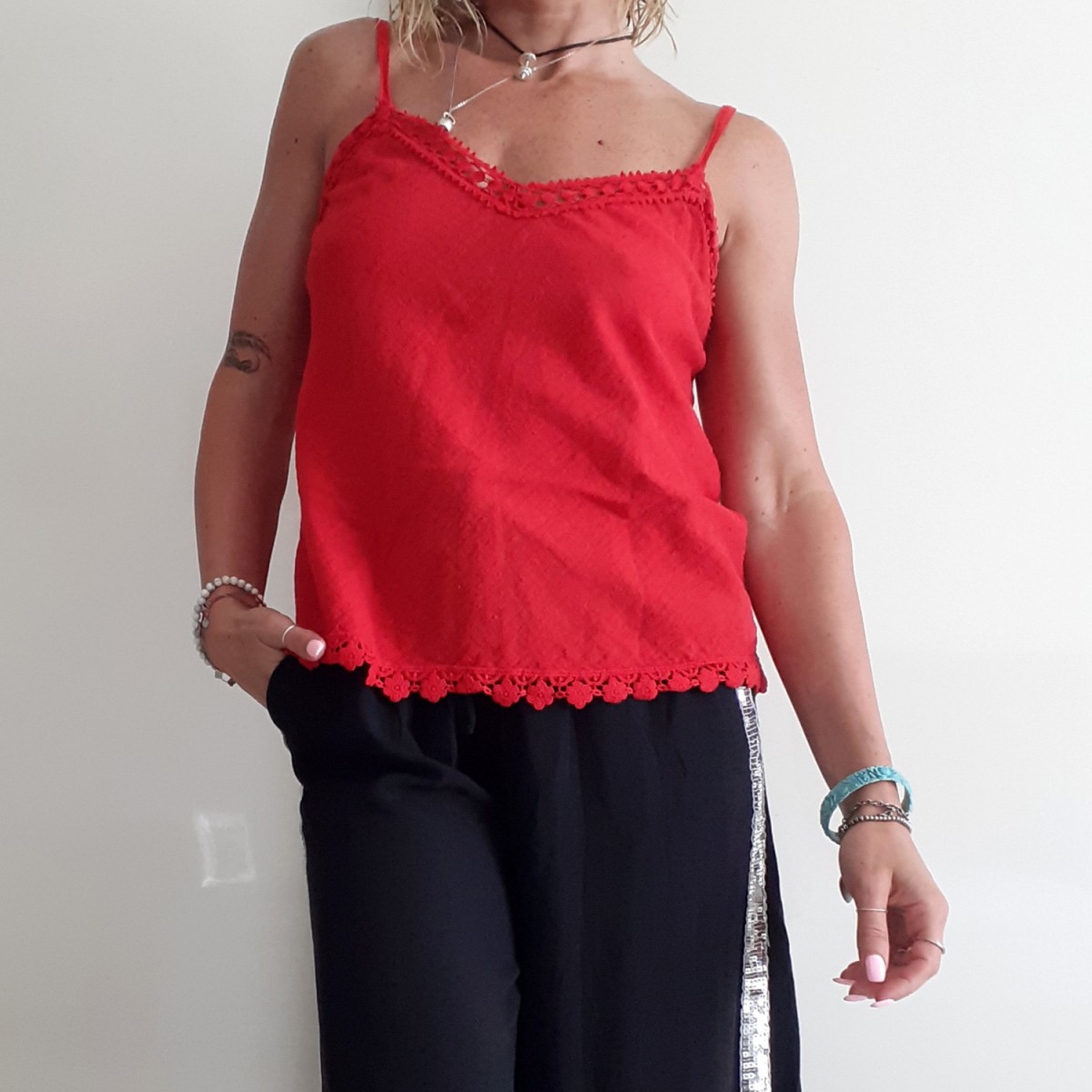 Top con spalline sottili | Kira