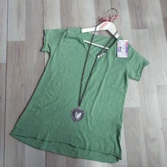 T-shirt con bottoncini | Ele