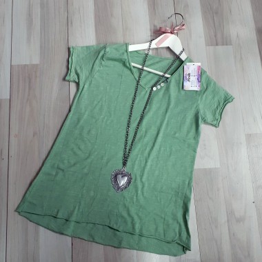 T-shirt con bottoncini | Ele