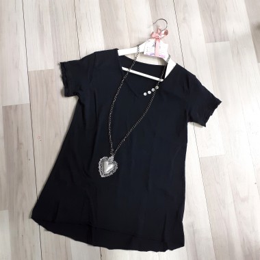 T-shirt con bottoncini | Ele