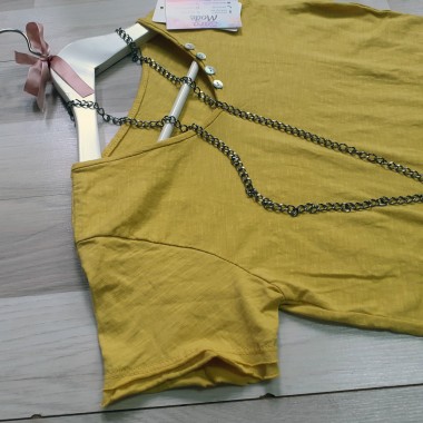 T-shirt con bottoncini | Ele