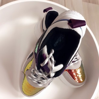 Sneakers con paillettes | Tati