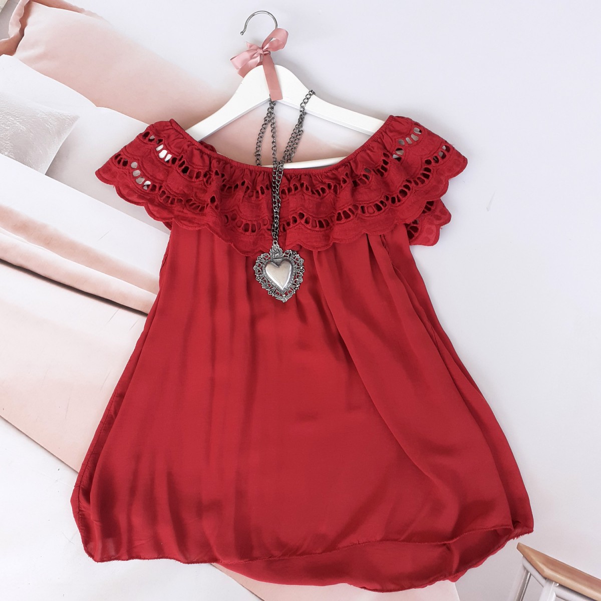 Top con spalle scoperte | Denise