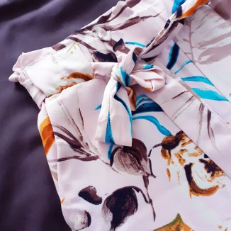 Pantaloni sigaretta stampa floreale | Sofi