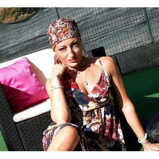 Abito lungo con spalline sottili | Lalla
