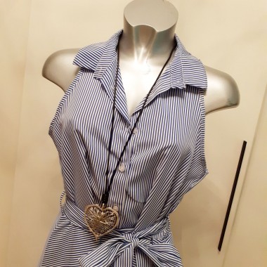 Abito lungo rigato anni 50 | Marilyn