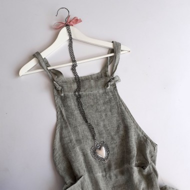 Salopette misto lino | Freddy