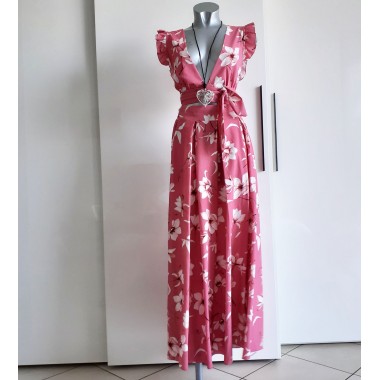 Completo top e gonna fantasia floreale |
