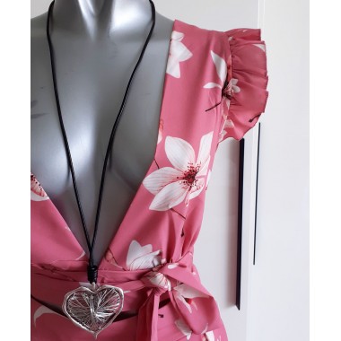 Completo top e gonna fantasia floreale |
