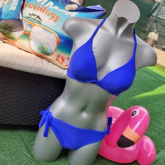 Bikini tinta unita con...