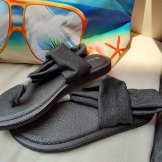 Ciabattine nere infradito | Trilly