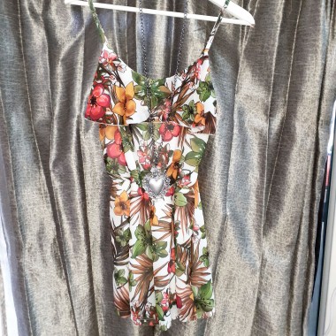 Tutina corta stampa floreale | Lucy