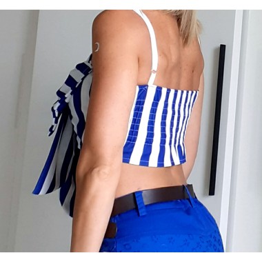 Top a righe con fiocco | Ornella