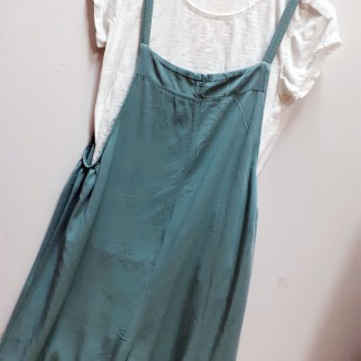 Salopette corta tinta unita | Babykey