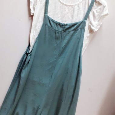 Salopette corta tinta unita | Babykey