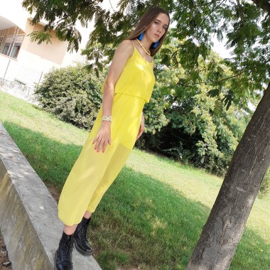 Abito lungo giallo | Stelly