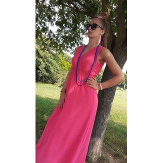 Abito lungo fucsia | Lunetta