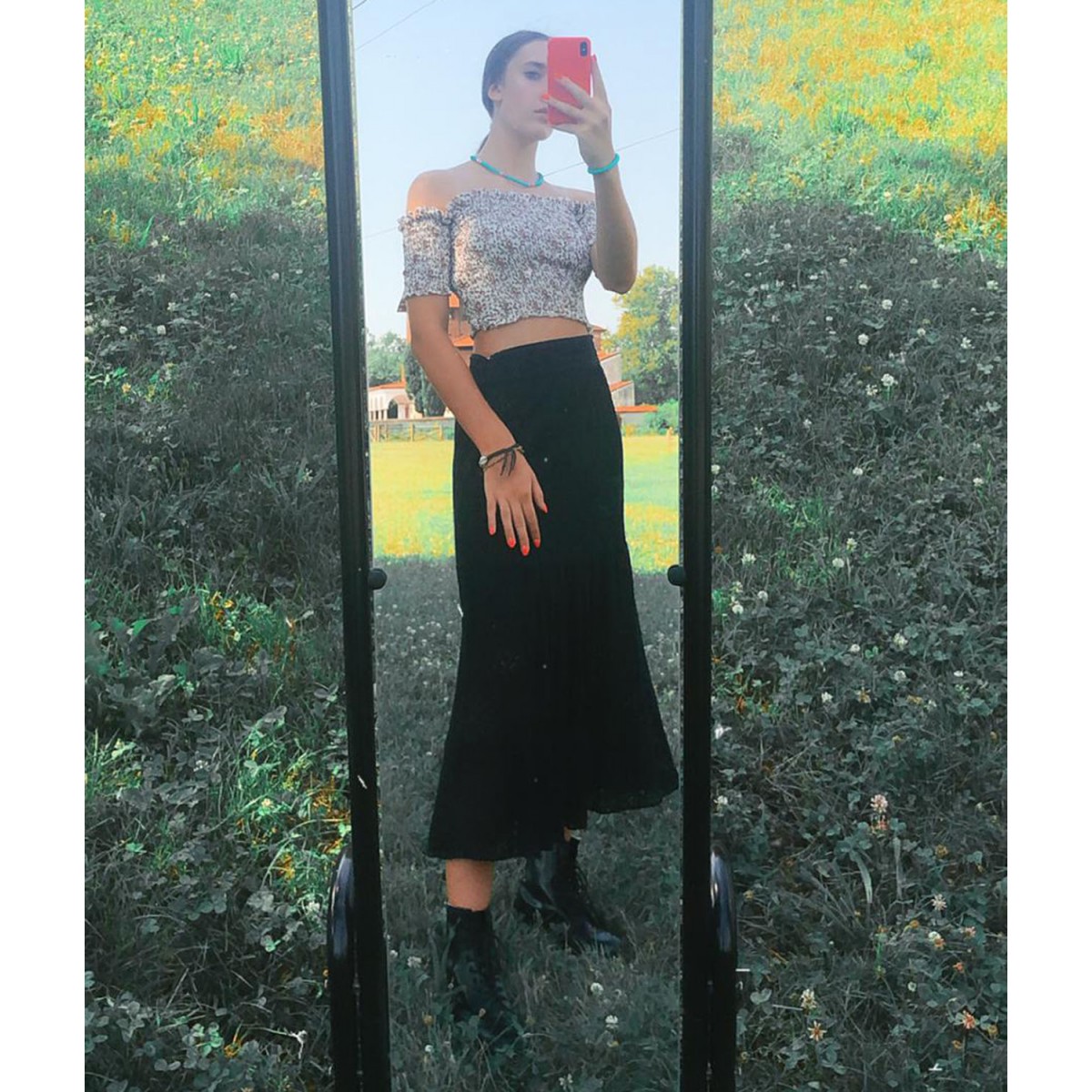 Gonna lunga di pizzo | Milena